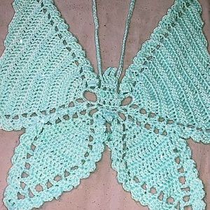 Butterfly crop top🦋